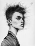 Portrait #5 — Charcoal Series, Part I