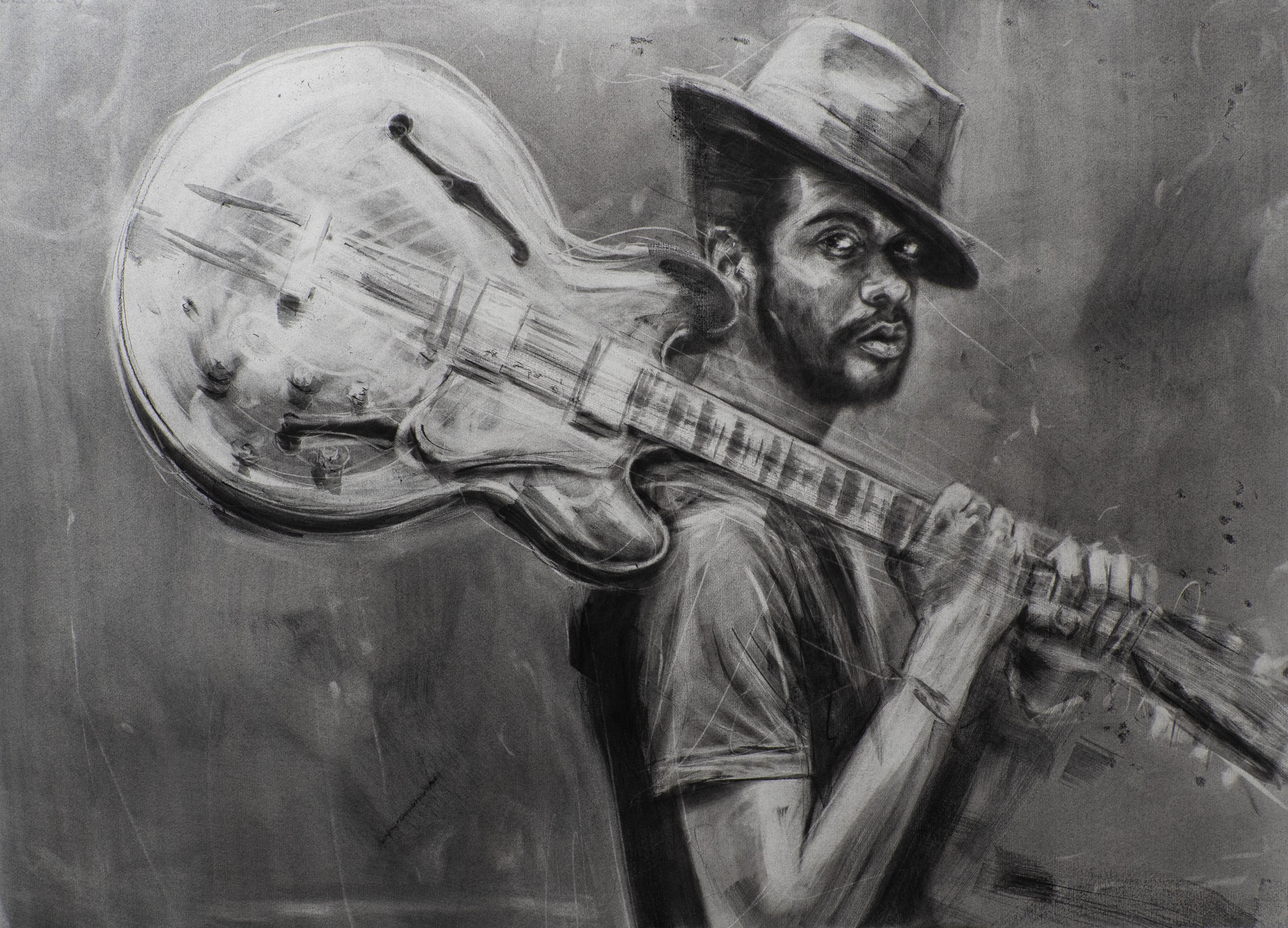 Portrait #10 — Charcoal Series, Part III