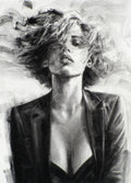 Portrait #11 — Charcoal Series, Part III