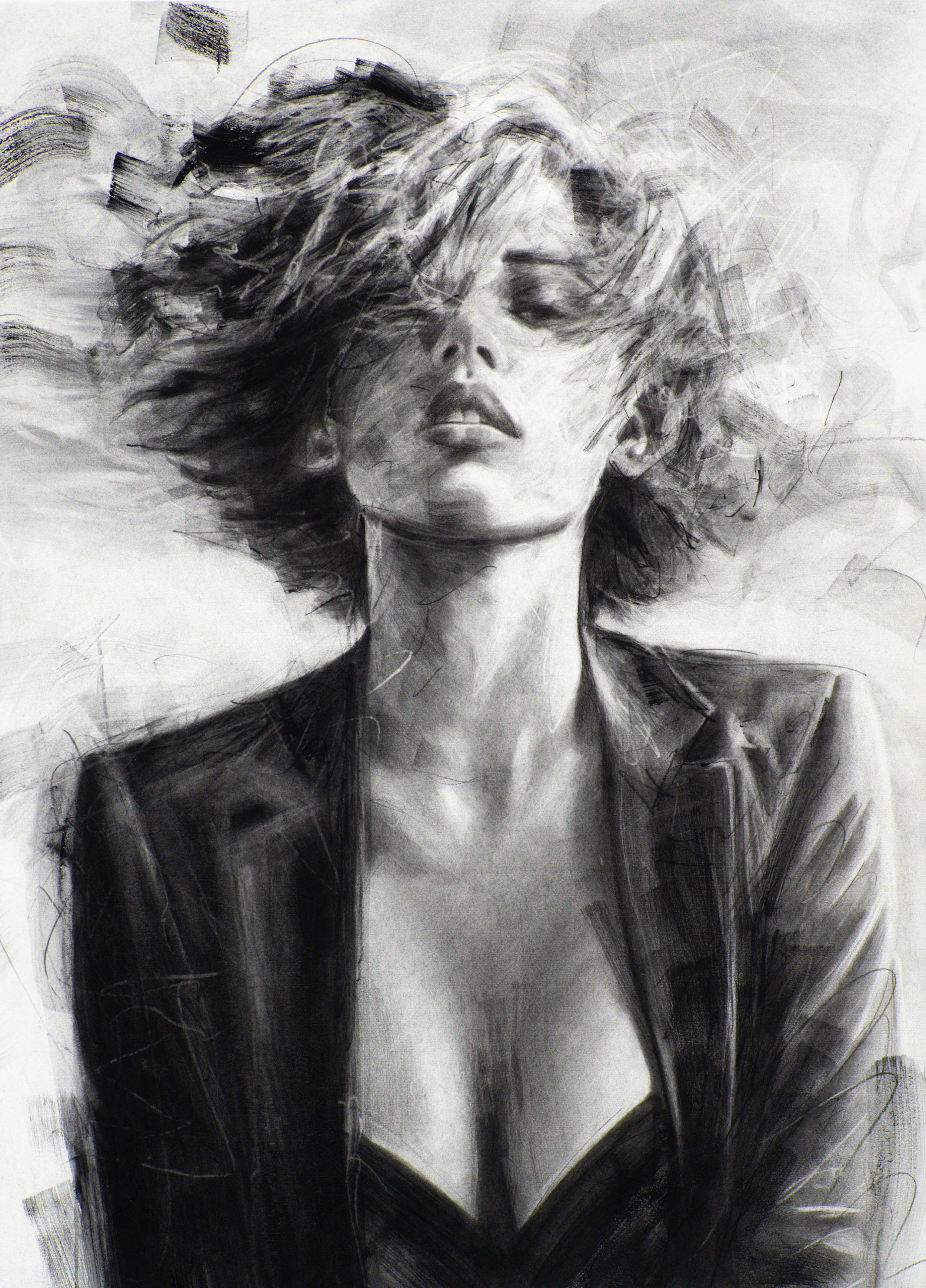 Portrait #11 — Charcoal Series, Part III