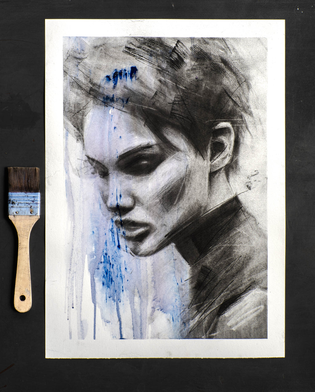 Portrait #10 — Raw Edges Series