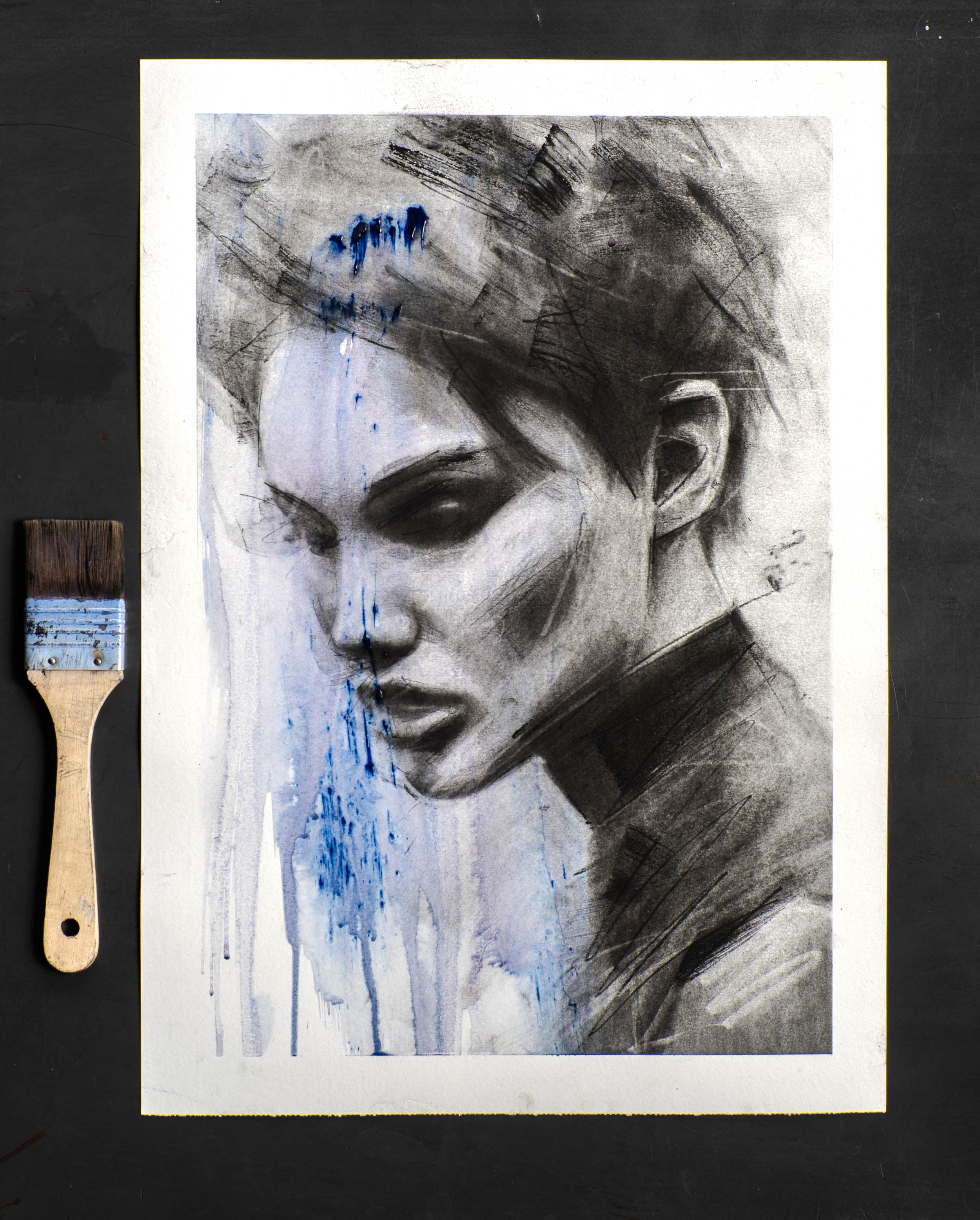 Portrait #10 — Raw Edges Series