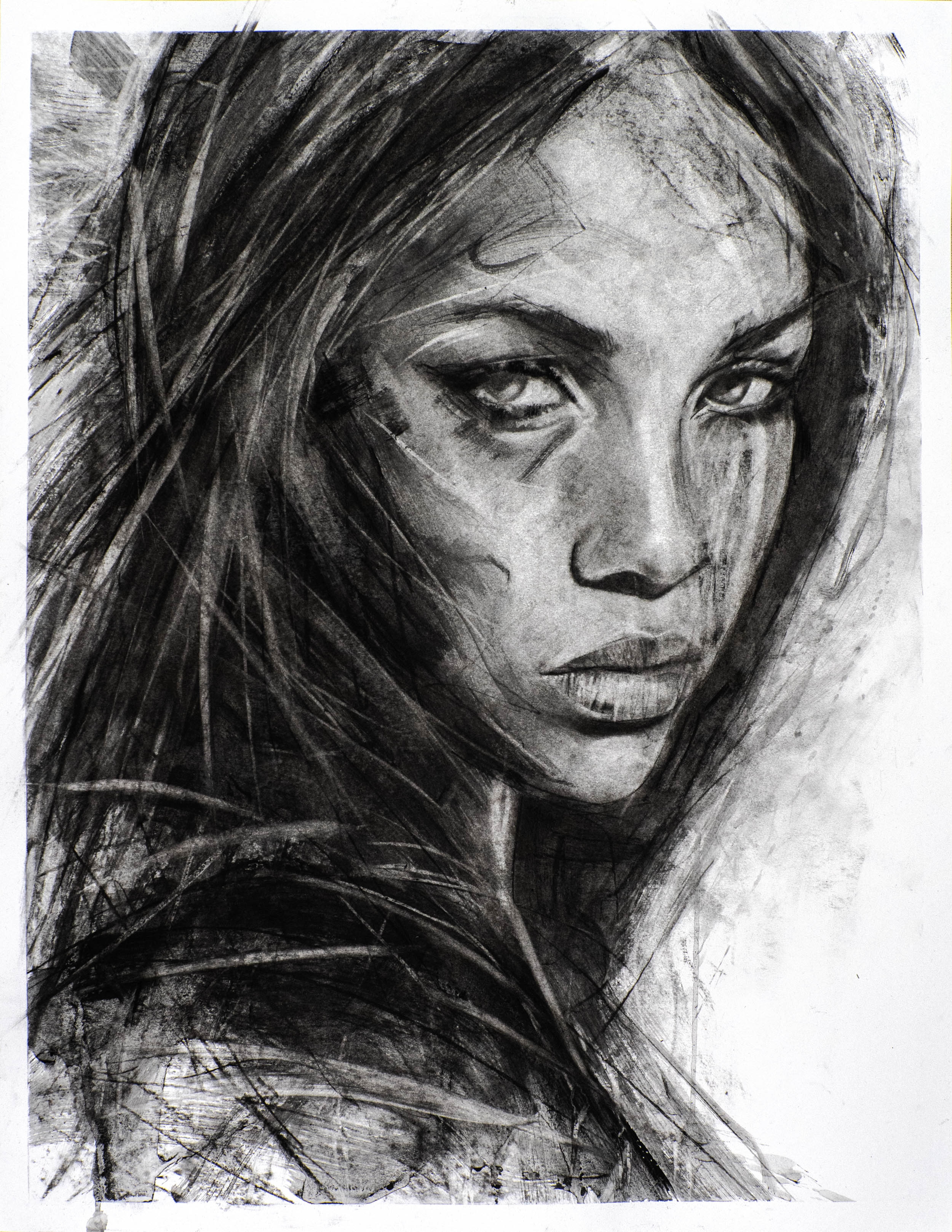 Portrait #10 — Charcoal Series, Part II