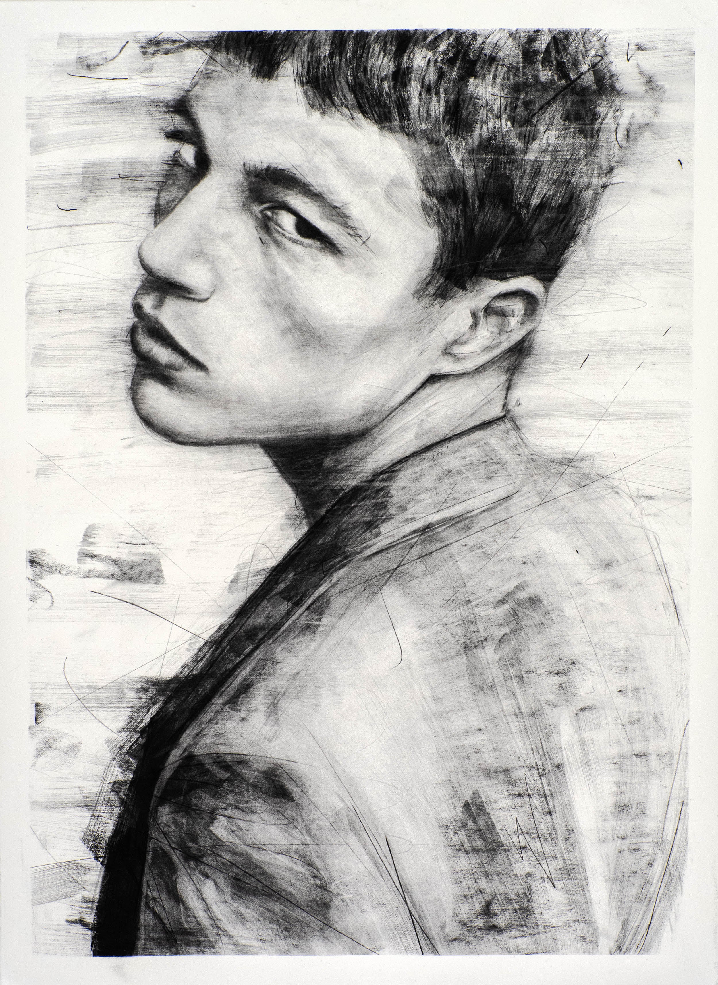 Portrait #11 — Charcoal Series, Part II