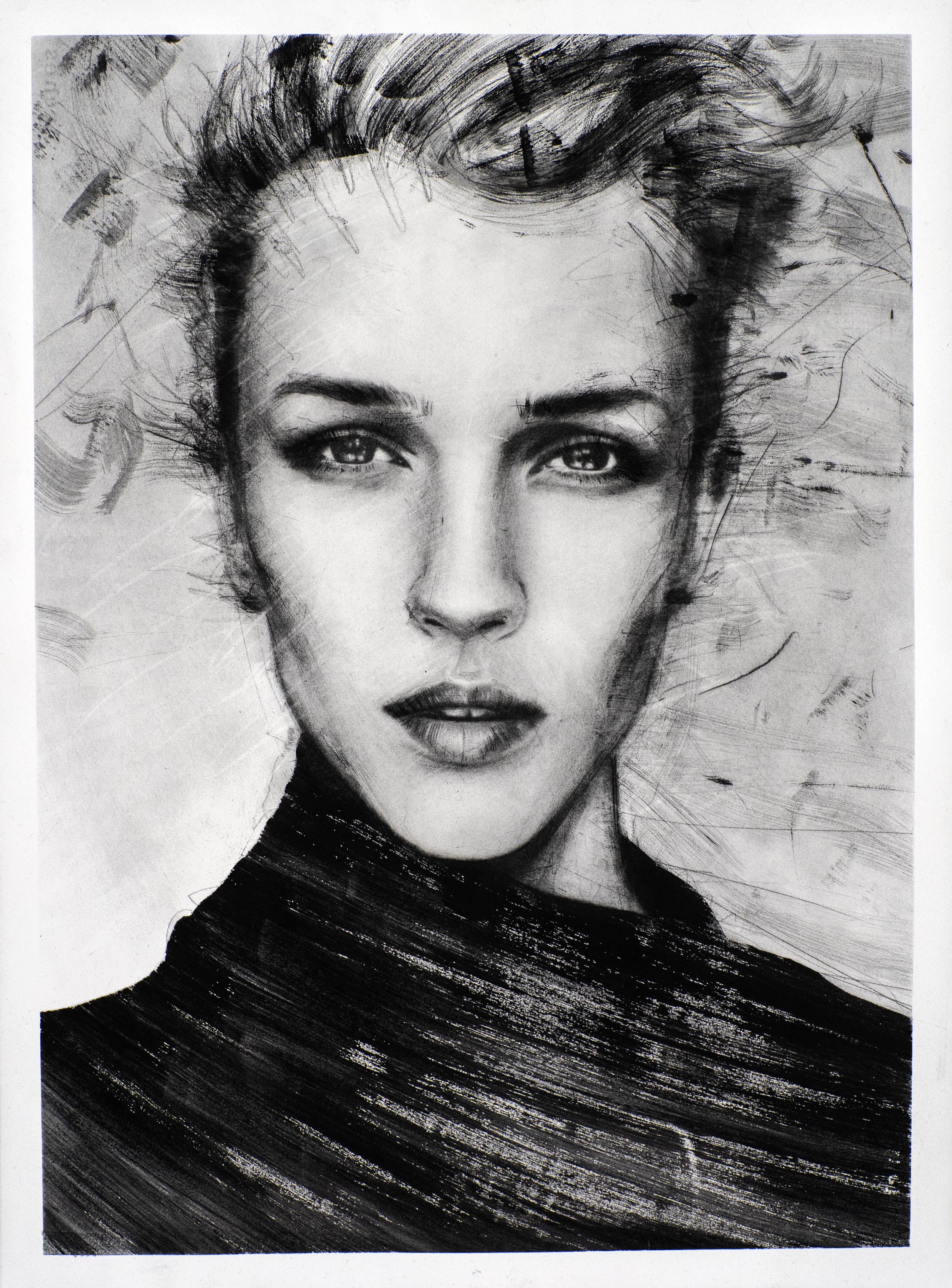 Portrait #12 — Charcoal Series, Part II