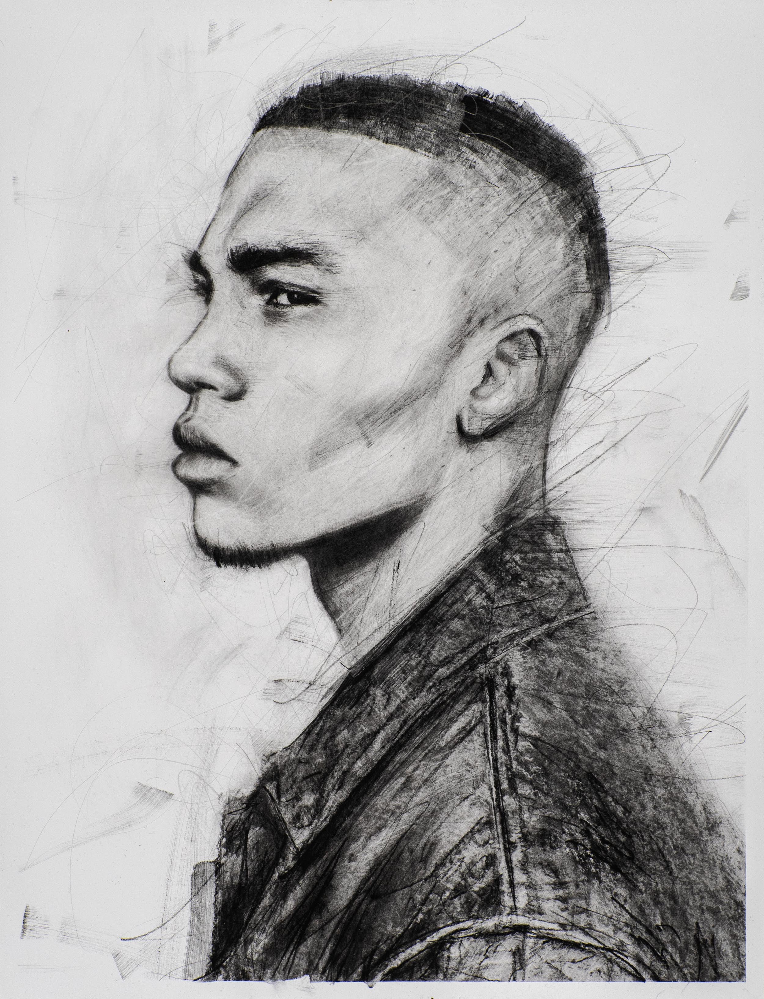 Portrait #2 — Charcoal Series, Part II