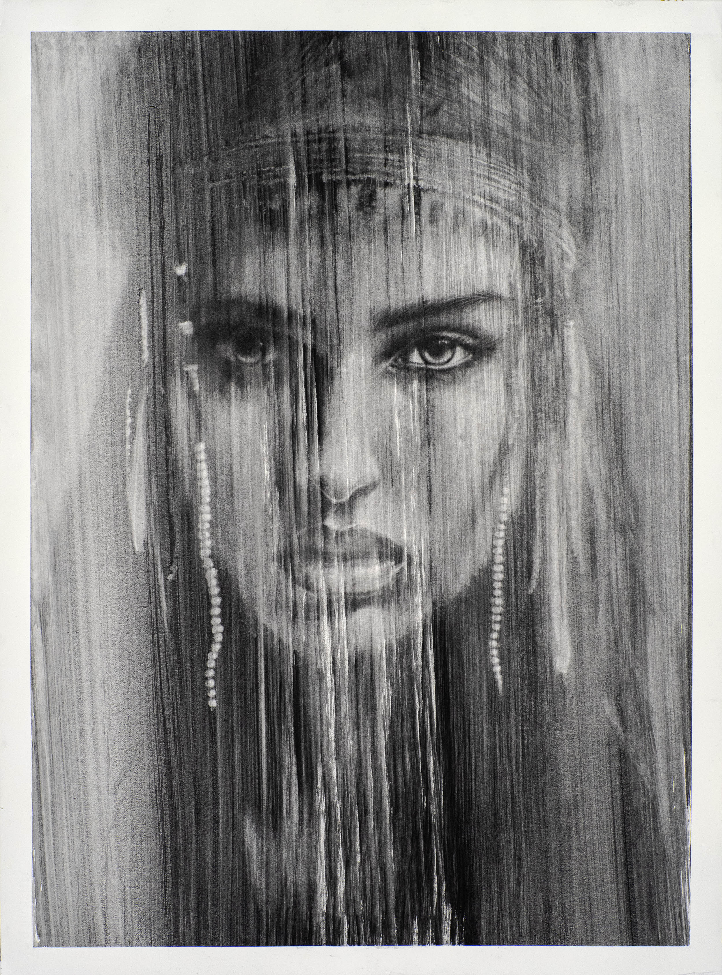 Portrait #2 - Charcoal Series, Part III