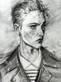 Portrait #5 — Charcoal Series, Part III