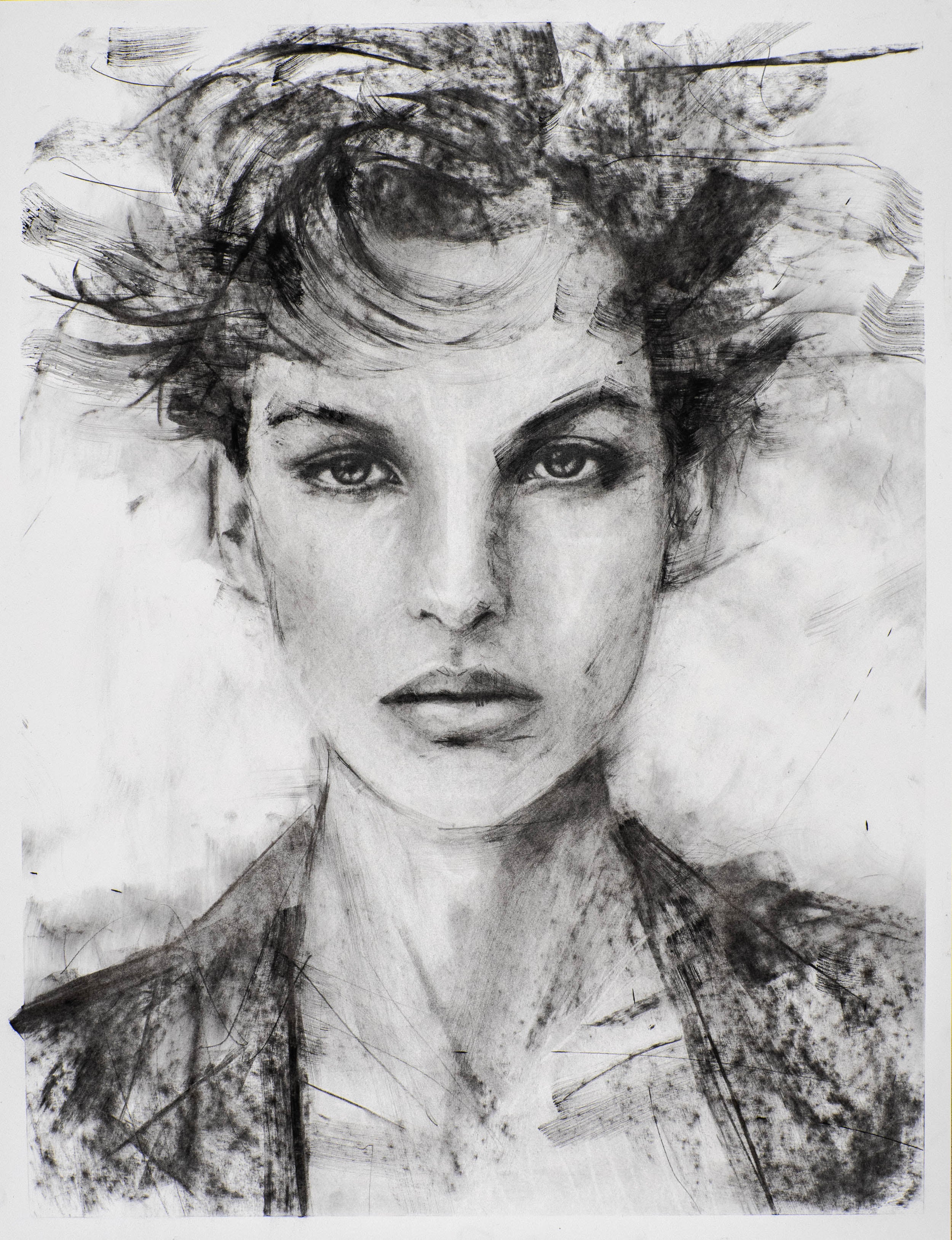 Portrait #6 — Charcoal Series, Part II