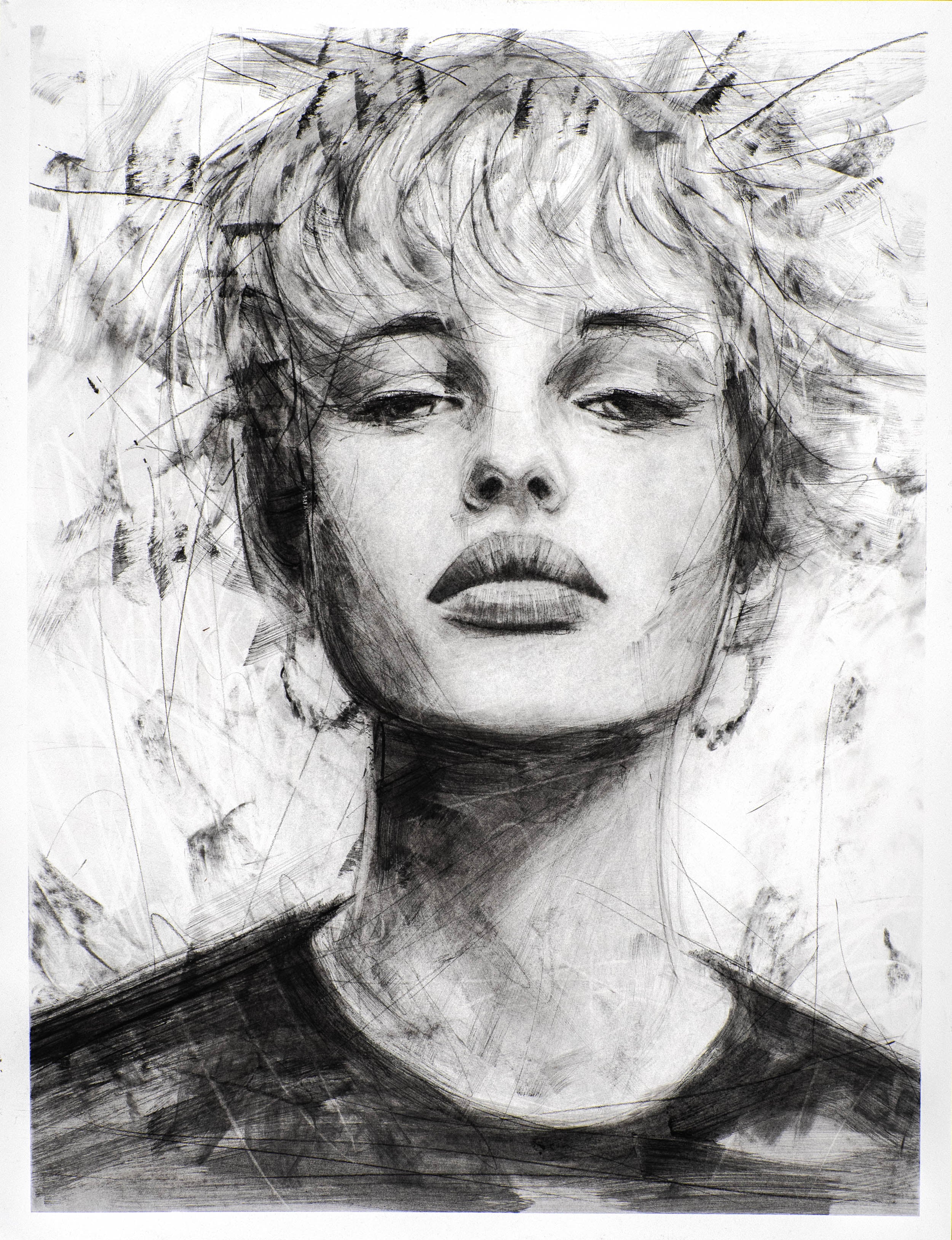 Portrait #7 — Charcoal Series, Part II