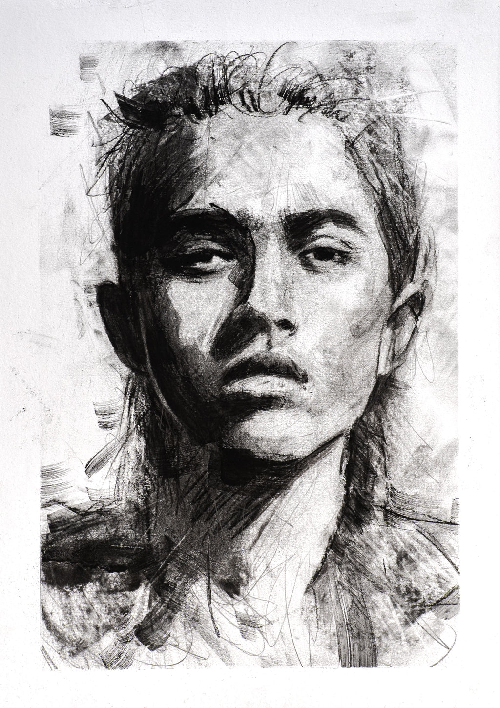 Portrait #8 — Raw Edges Series