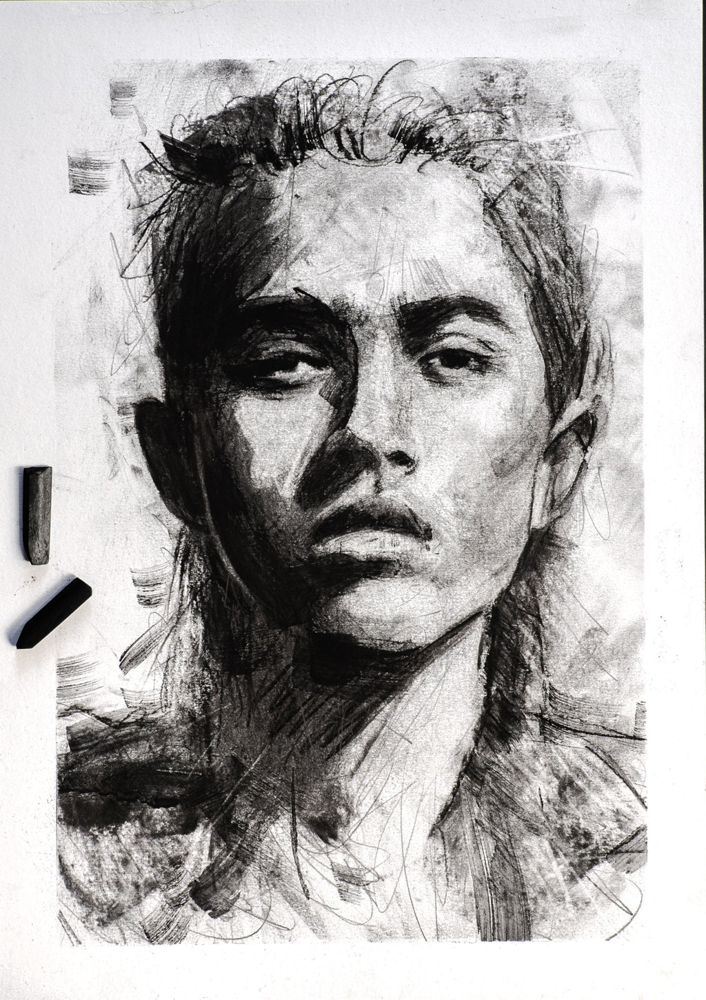 Portrait #8 — Raw Edges Series