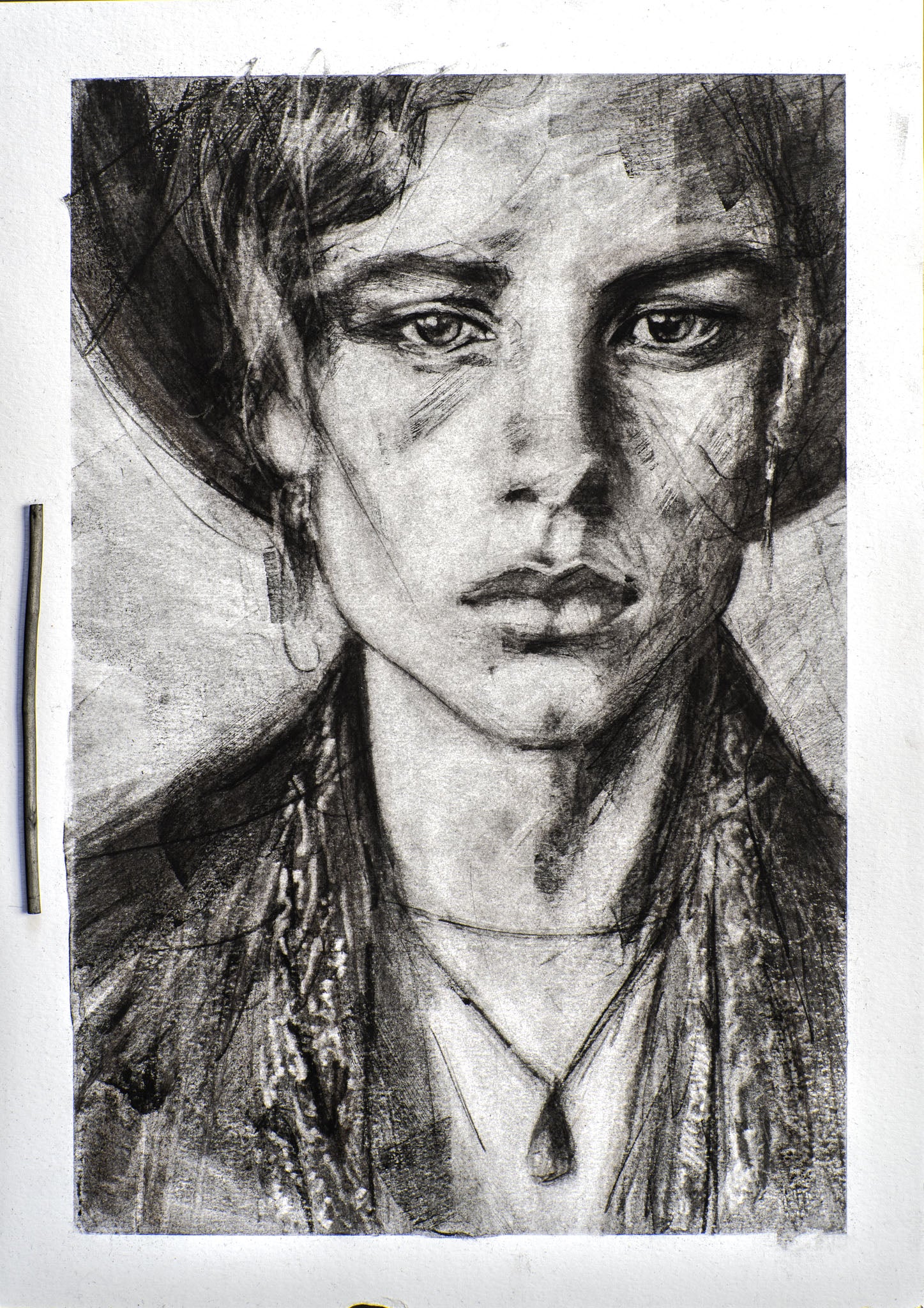 Portrait #9 — Raw Edges Series